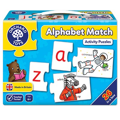 Orchard Toys – Alphabet Match - Toot Toot Toys