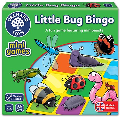 Mini Games - Little Bug Bingo - Toot Toot Toys
