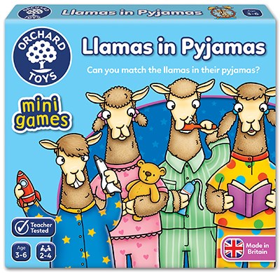 Orchard Toys - Mini Games - Llamas in Pyjamas