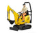 Bruder - JCB Micro Excavator 8010 CTS and Construction Worker (62002)