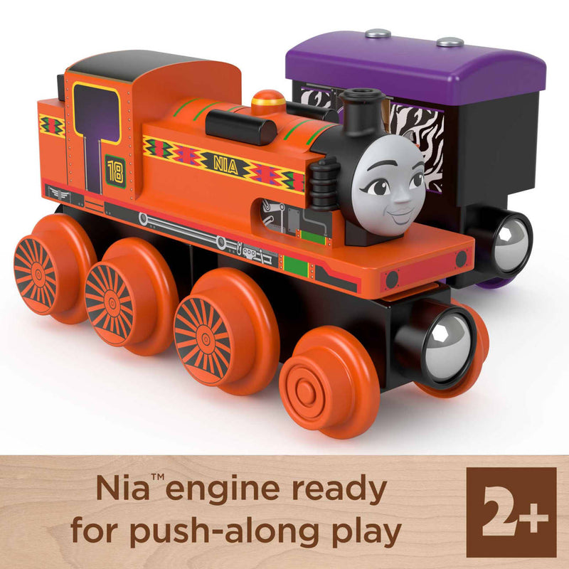 Thomas & Friends™ Wooden Railway - Nia™ Engine and Cargo Car