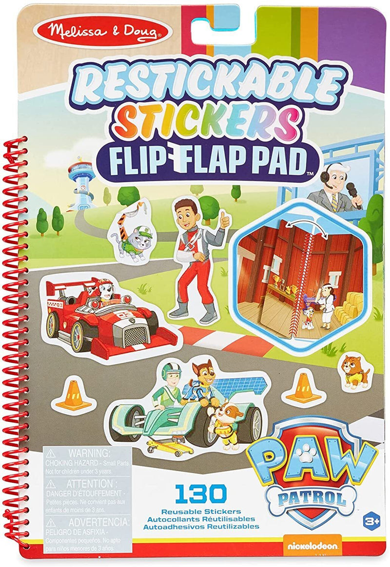 Melissa & Doug – Paw Patrol - Restickable Sticker Classic Missions