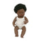 Miniland - Anatomically Correct Baby Doll - African Girl (38cm)