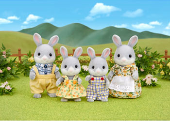 Cottontail Rabbit Family - Toot Toot Toys