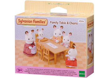 Sylvanian Families - Family Table and Chairs