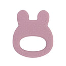 We Might Be Tiny - Bunny Teether - Dusty Rose