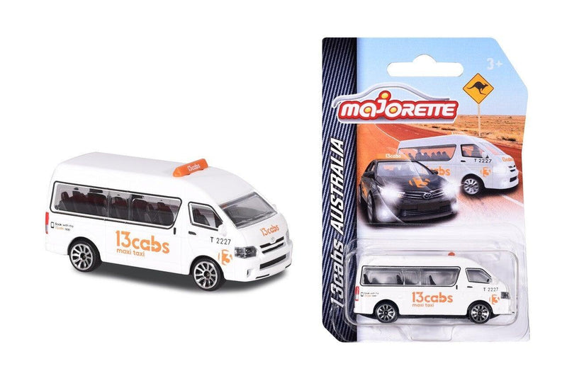 Majorette - 13Cabs Australia - Toyota HiAce Maxi Taxi