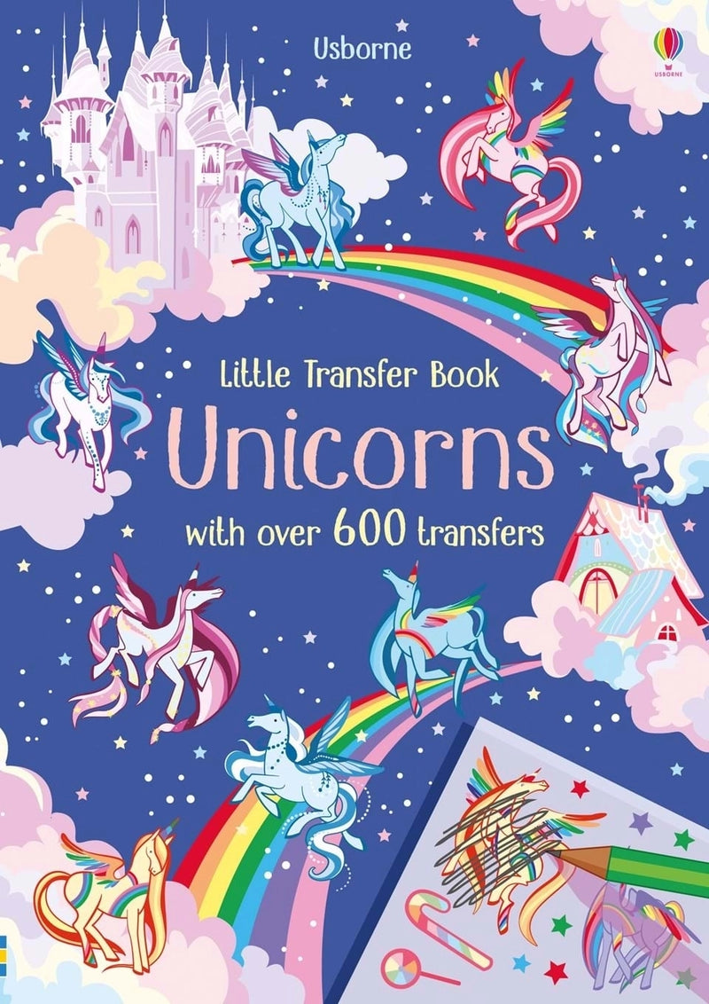 Little Transfer Book - Unicorns