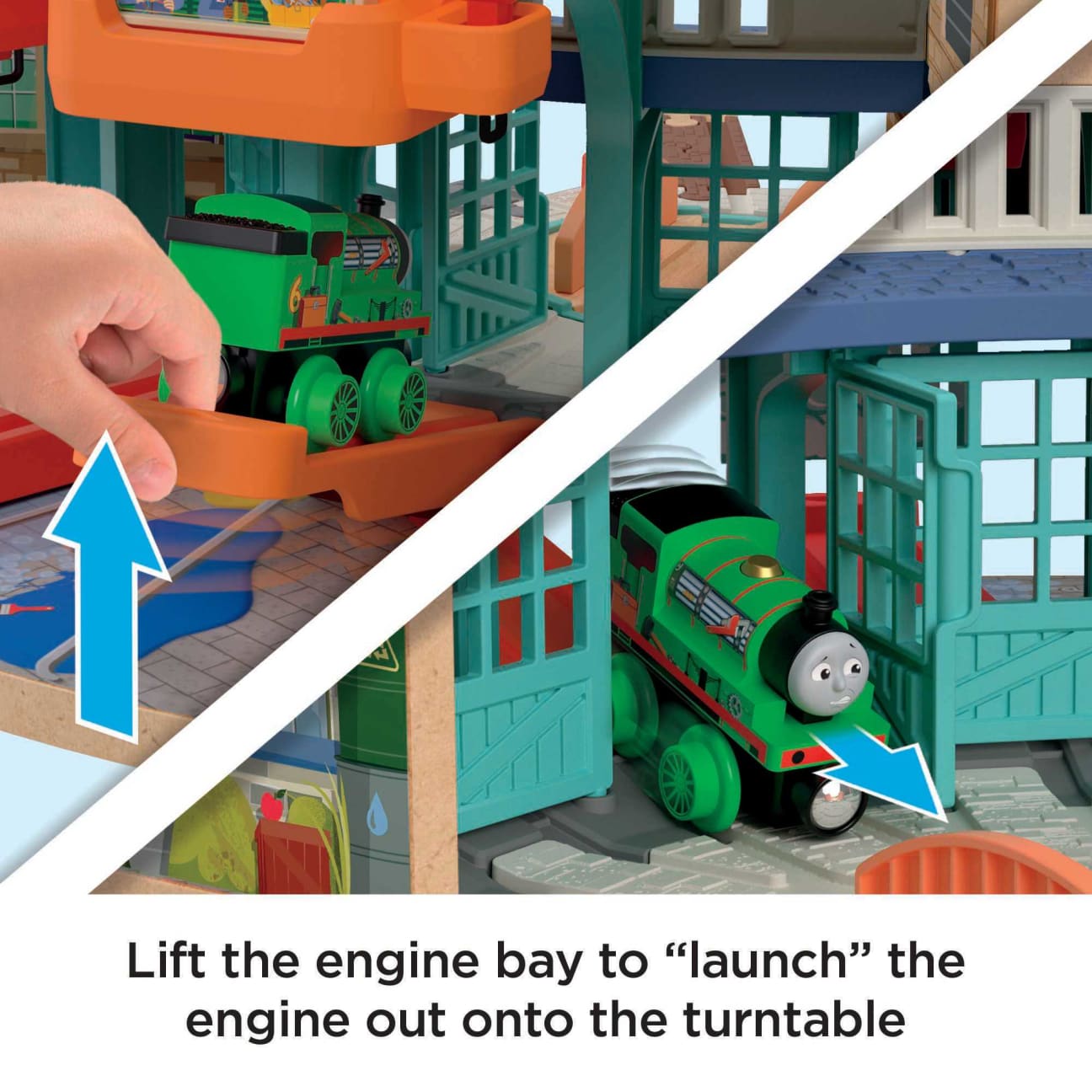Wooden Railway - Tidmouth Sheds Starter Train Set