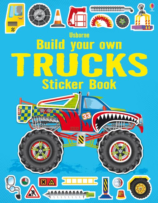 Build your own Trucks Sticker Book