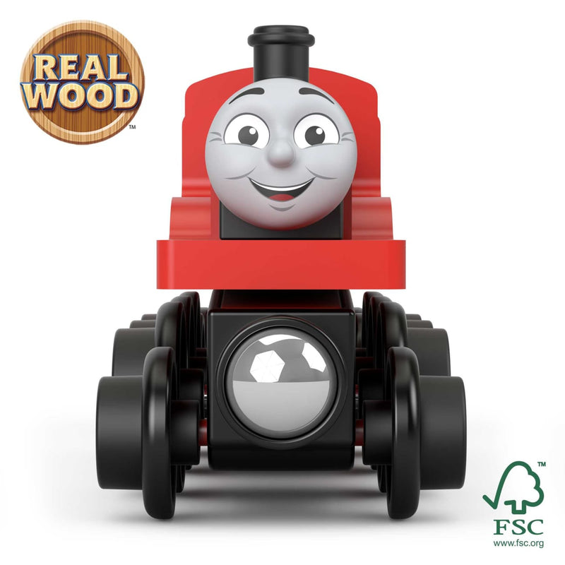 Thomas & Friends™ Wooden Railway - James Engine and Coal-Car