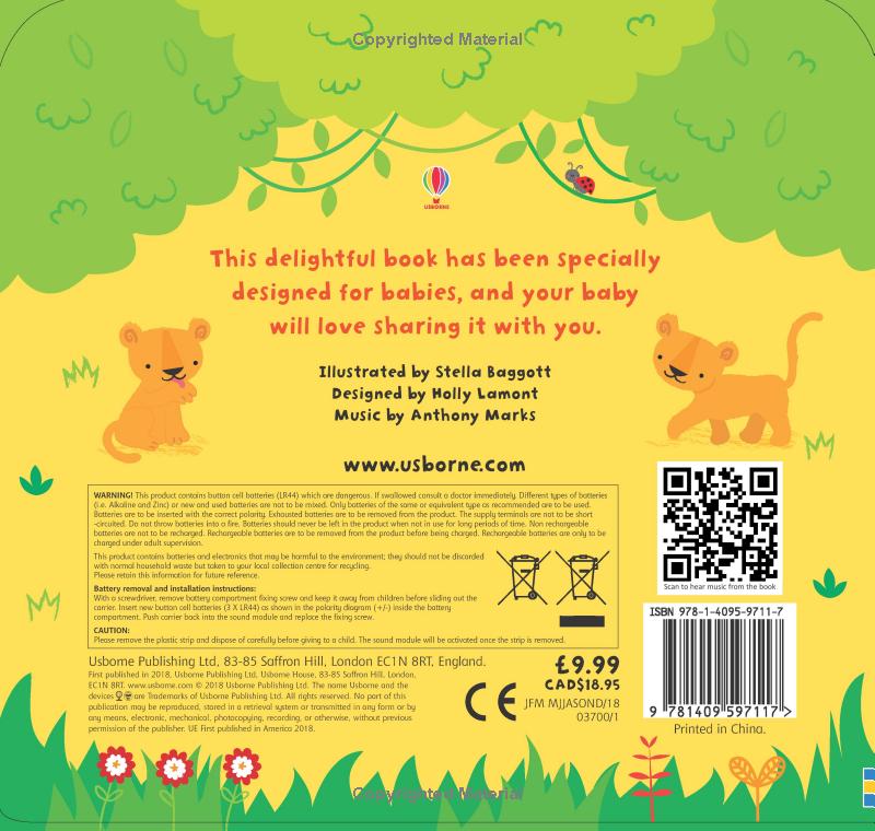 Baby's Very First Noisy Book - Zoo